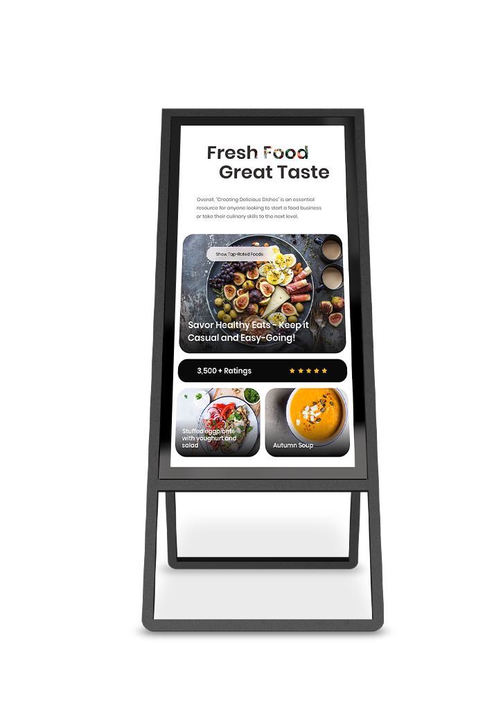 28 Inch Stretched Bar LCD Display