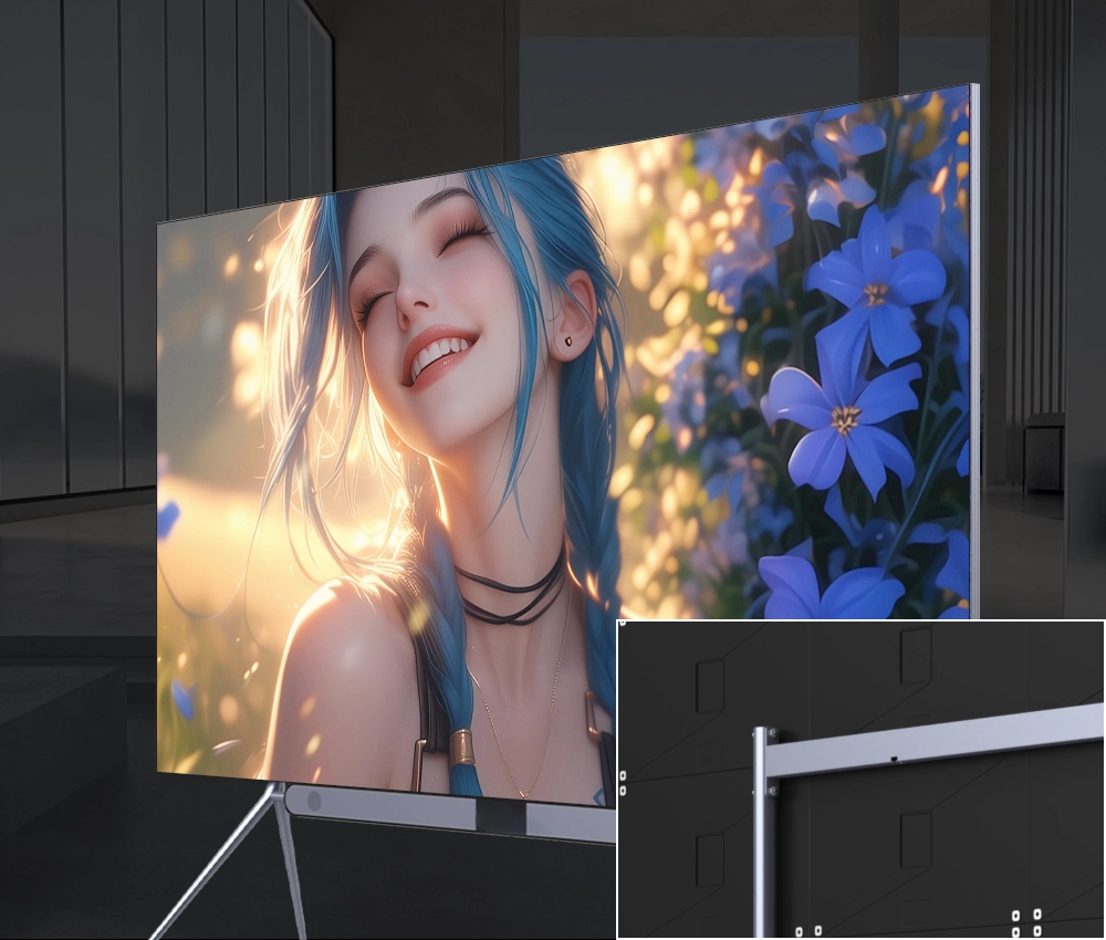 136 Inch LED video wall